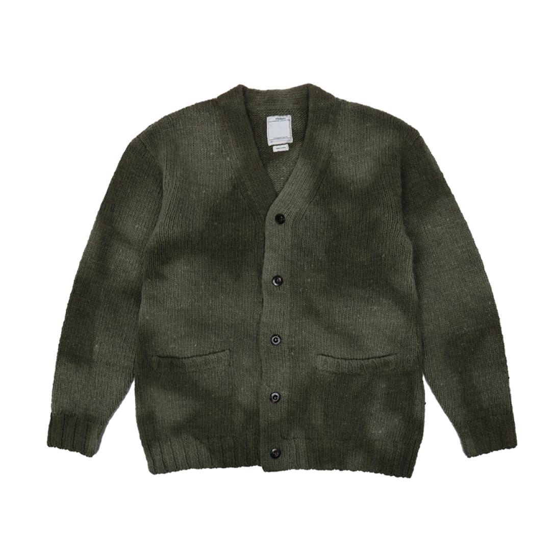 visvim ビズビム SELMER LONG CARDIGAN 緑 2 トップス カーディガン